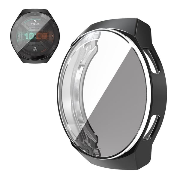 Huawei Watch GT 2e galvanointi tapauksessa - Musta Huawei Watch GT 2e galvanointi tapauksessa - Musta