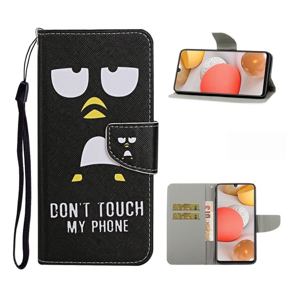 wonderland Samsung Galaxy A42 5G flip etui - Don't Touch My Phone wonderland Samsung Galaxy A42 5G flip etui - Don't Touch My Phone