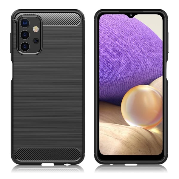 Carbon Flex etui - Samsung Galaxy A32 5G - sort Carbon Flex etui - Samsung Galaxy A32 5G - sort