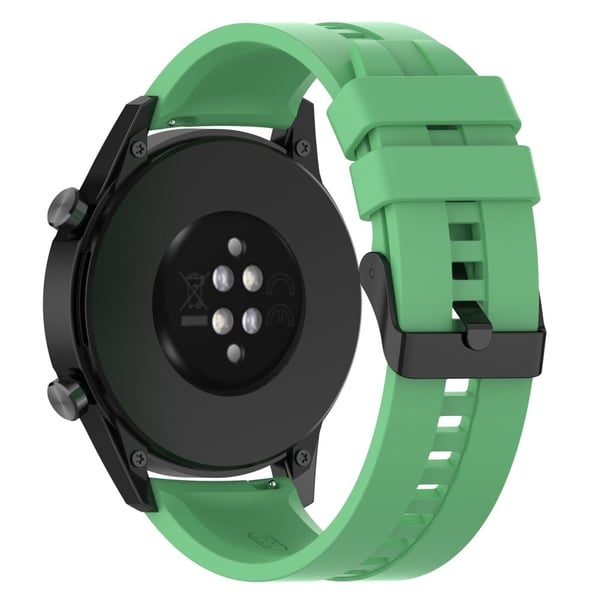 22mm universaali silikoninen kellohihna - Vihreä