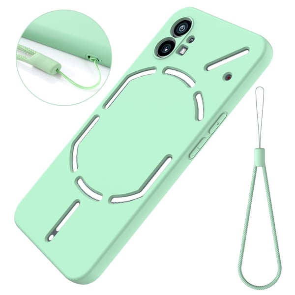 Matte Liquid silikone cover til Nothing Phone (1) - Grøn