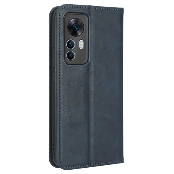 Bofink Vintage Xiaomi 12T / 12T Pro / K50 Ultra Læretui - Blå