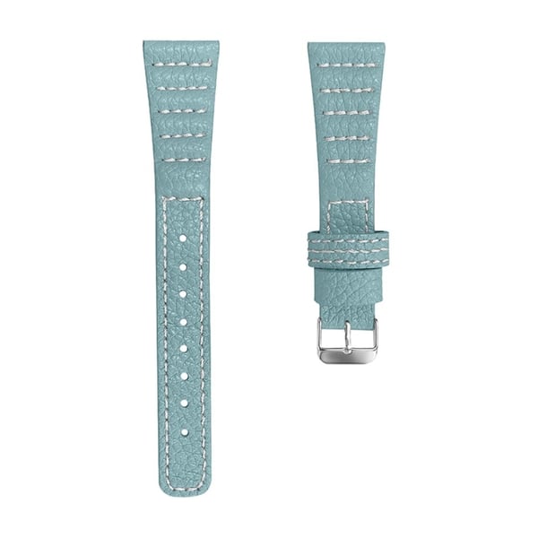 Pebble 2 / SE 2 / Time Round Large Urrem i ægte læder - Blå Pebble 2 / SE 2 / Time Round Large Urrem i ægte læder - Blå