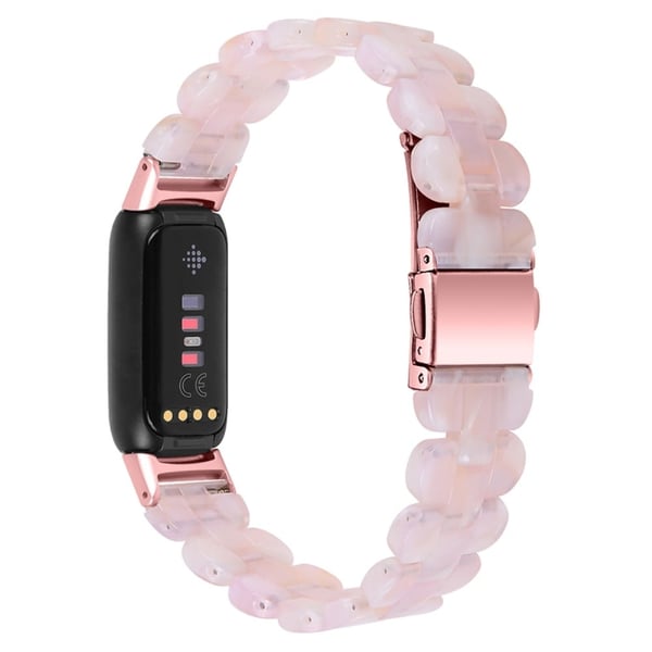 Fitbit Luxe hartsityylinen kellonhihna - Pinkki