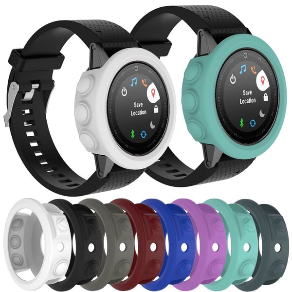 Garmin Fenix 5X / 5X Plus silikondeksel - Blågrønn
