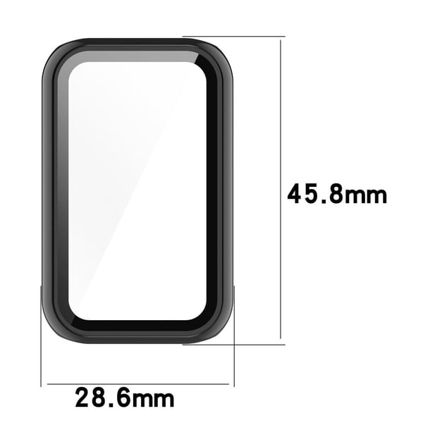 Amazfit Band 7 suojakuori karkaistulla lasilla - Pinkki