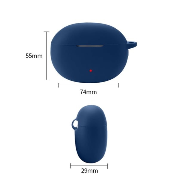 Honor Earbuds 3i silikonikotelo soljella - Keltainen