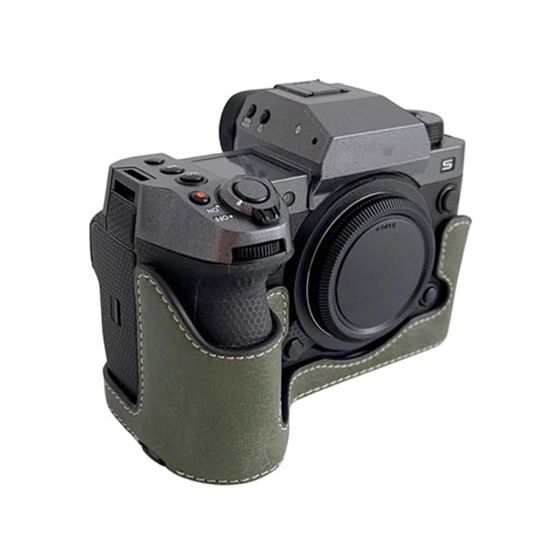 Fujifilm X-H2 halvkropps skinndeksel - Grønn