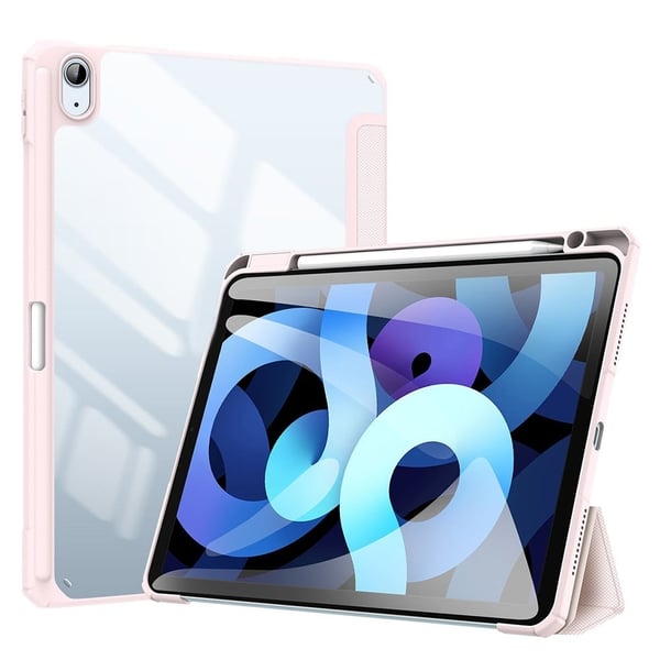 DUX DUCIS TOBY Series Smart Premium Leather Tri-fold Cover med Auto Sleep / Wake Lightweight stander etui iPad Air (2022) (2020) 10.9 inch/Air 5 10.9