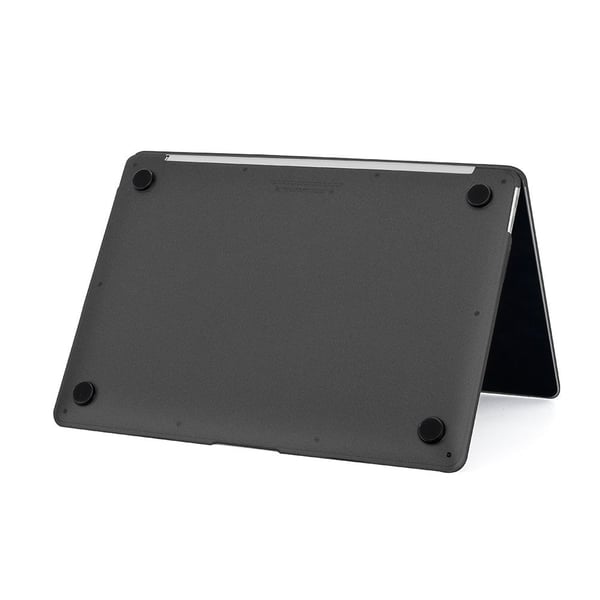 MacBook Air 13 Retina (A2179, 2020) / M1 (A2337, 2020) / (A1932, 2018-2019) ultra tyndt cover - Gennemsigtig Sort