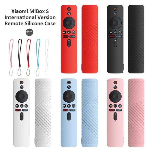 Xiaomi Mi Box S Fjernkontroll silikon deksel - Svart