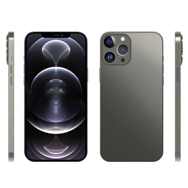 Ultratynt, gjennomsiktig etui for iPhone 13 Pro Max