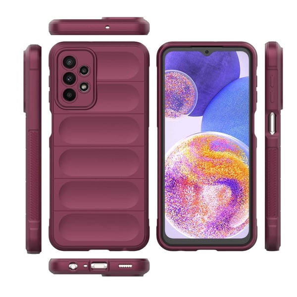 Blødt grebsformet cover til Samsung Galaxy A23 5G - Rød