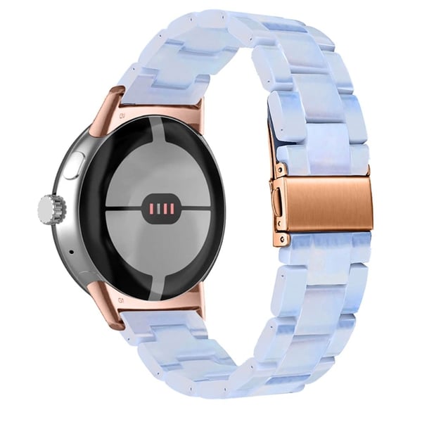 Google Pixel Watch-klokkerem i harpiksstil - Blå