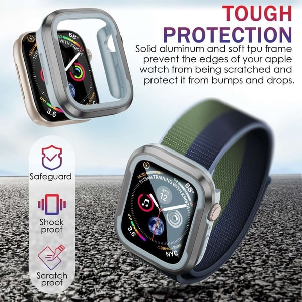 Apple Watch Ultra deksel i aluminiumslegering - Grå