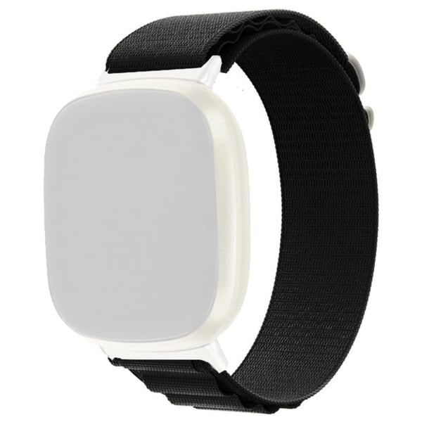 Fitbit Sense 2 / Versa 4 klokkerem i nylon - Svart