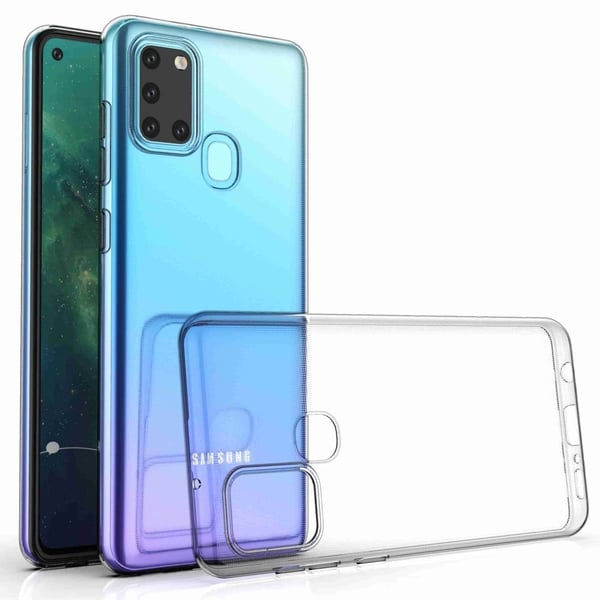 Ultratynt, gjennomsiktig etui til Samsung Galaxy A21s
