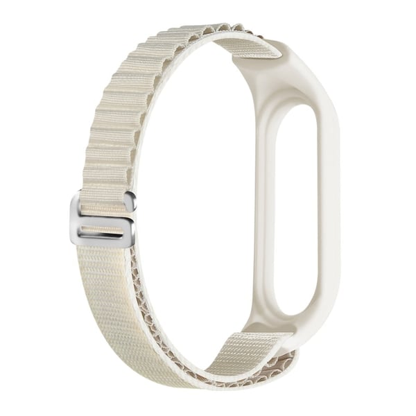 Xiaomi Mi Band 7 / 6 / 5 klockarmband i nylon med alpin ögla - Stjärnljus Färg