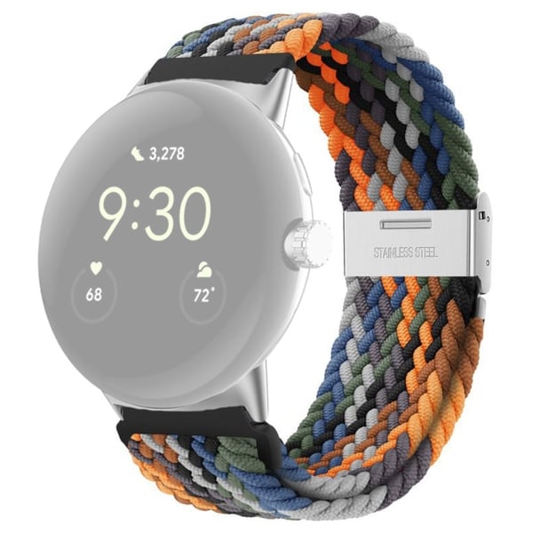 Nylon-urrem til Google Pixel Watch - Flerfarvet