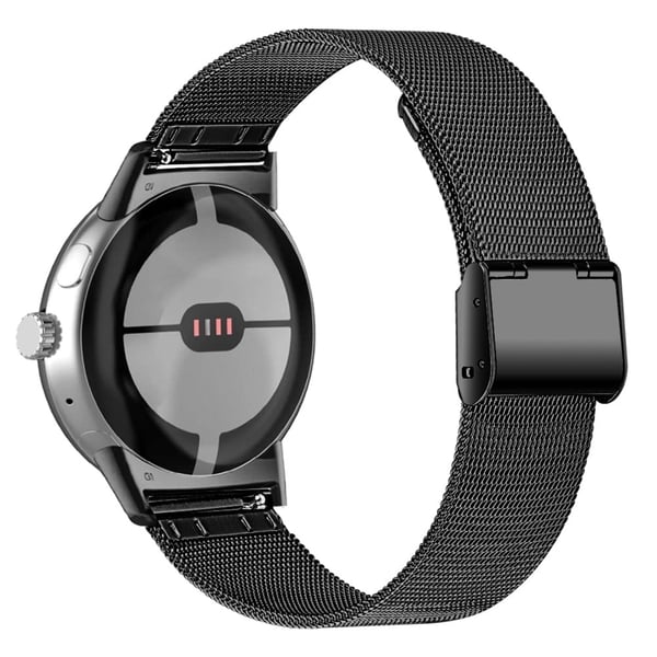 Google Pixel Watch milanese klockarmband i rostfritt stål - Svart