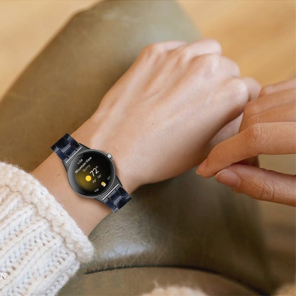 Google Pixel Watch hartsityylinen kellonhihna - Tummansininen