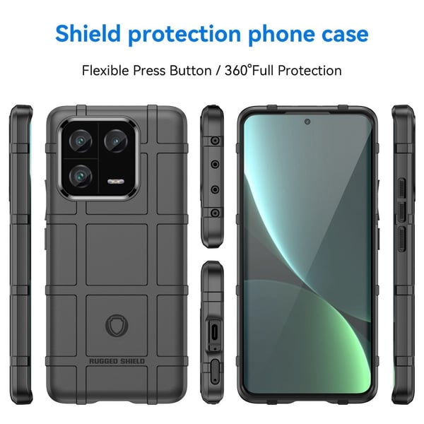 Rugged Shield Suojakotelo Xiaomi 13 Pro - Musta