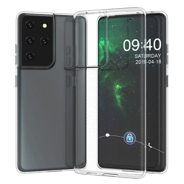 Ultratynt, gjennomsiktig etui til Samsung Galaxy S21 Ultra 5G