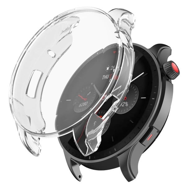 Amazfit GTR 4 46mm galvaniseringsdeksel - Gjennomsiktig Amazfit GTR 4 46mm galvaniseringsdeksel - Gjennomsiktig