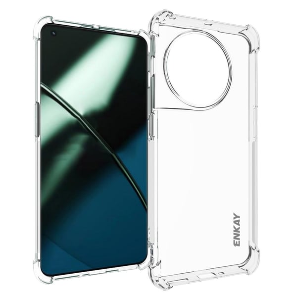 ENKAY gjennomsiktig fallsikkert etui til OnePlus 11