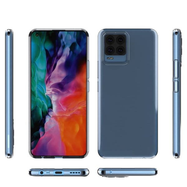 Ultratynt, gjennomsiktig etui til Realme 8/8 Pro