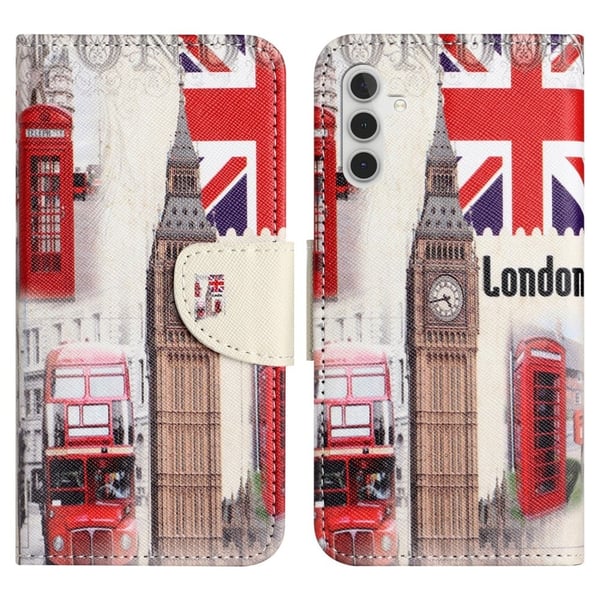 Wonderland Samsung Galaxy A24 4G Flip Etui - London Big Ben