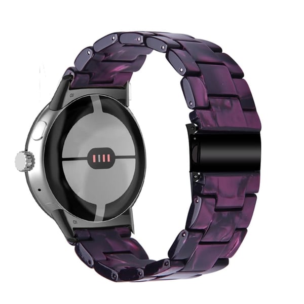 Google Pixel Watch urrem i resin-stil - Lilla