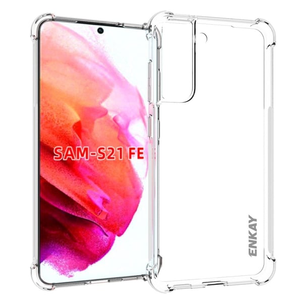 Ultratynt, gjennomsiktig etui til Samsung Galaxy S21 FE