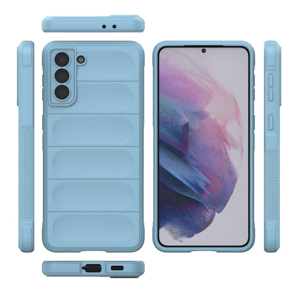 Blødt grebsformet cover til Samsung Galaxy S21 Plus 5G - Blå