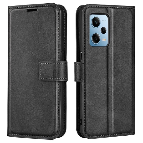 Læretui med Lommebok til Xiaomi Redmi Note 12 Pro - Svart Læretui med Lommebok til Xiaomi Redmi Note 12 Pro - Svart