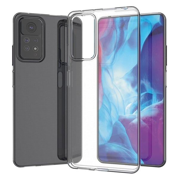 Ultratyndt gennemsigtigt etui til Xiaomi Redmi Note 11 Pro 5G / Note 11 Pro Ultratyndt gennemsigtigt etui til Xiaomi Redmi Note 11 Pro 5G / Note 11 Pro