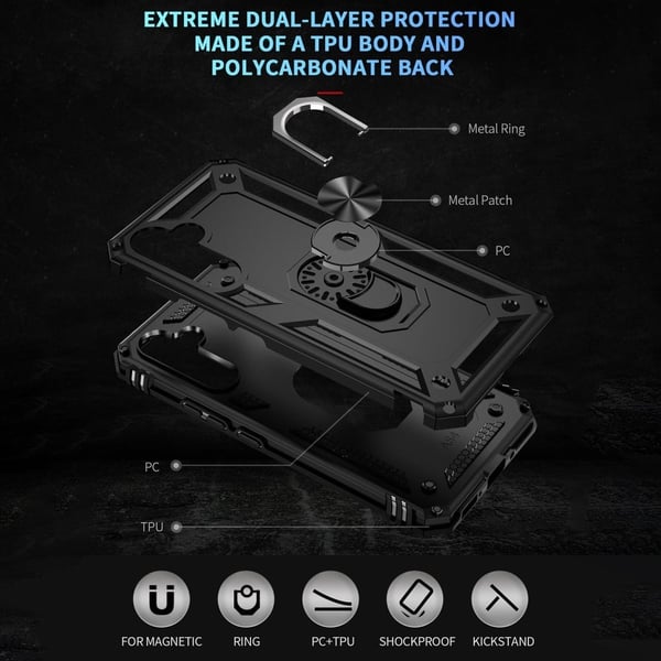 Bofink Combat Samsung Galaxy A54 skal - Svart