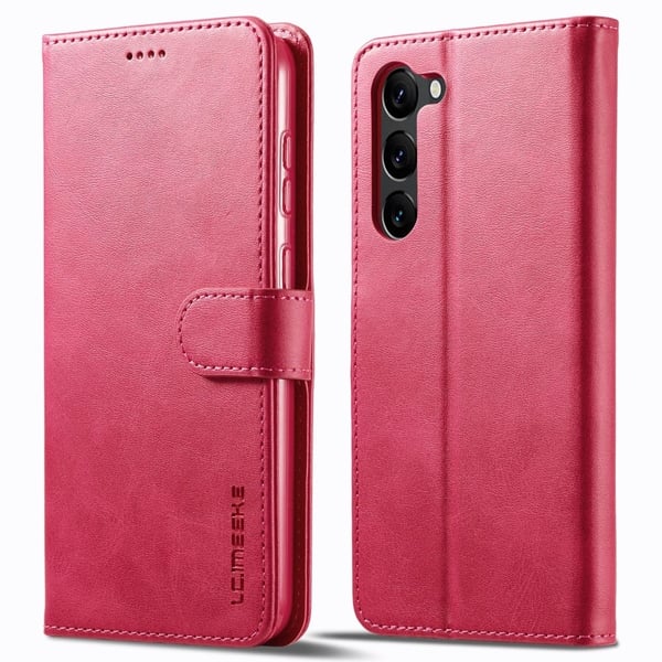LC.IMEEKE Samsung Galaxy S23 Flip Etui - Lyserød