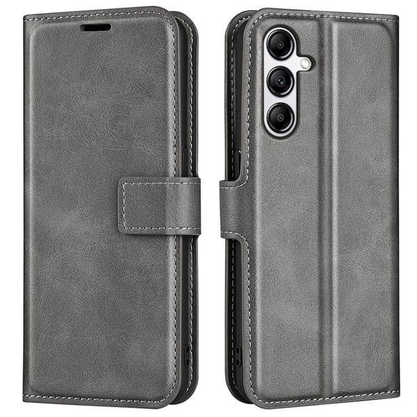 Lompakko Nahkakotelo For Samsung Galaxy A34 5G - Harmaa