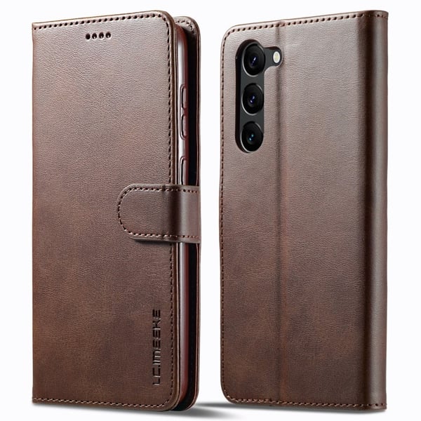 LC.IMEEKE Samsung Galaxy S23 Flippetui - Brun