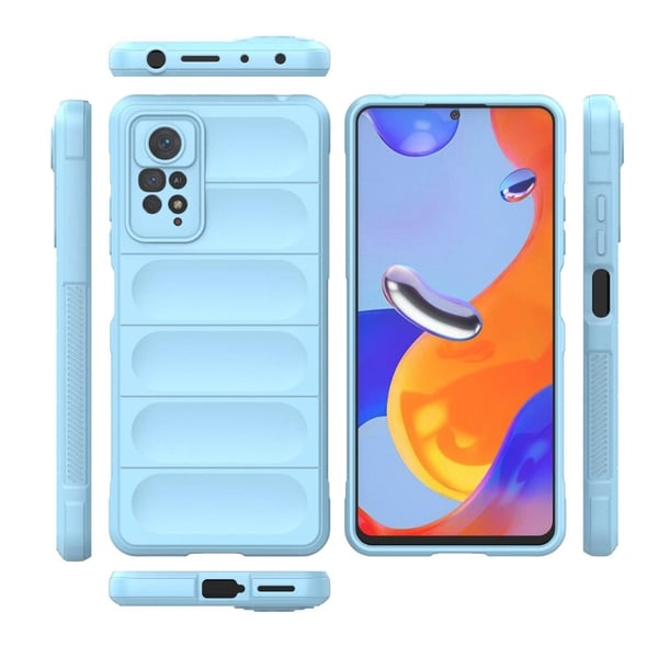 Blødt grebsformet cover til Xiaomi Redmi Note 11 Pro 5G / Xiaomi Redmi Note 11 Pro - Blå