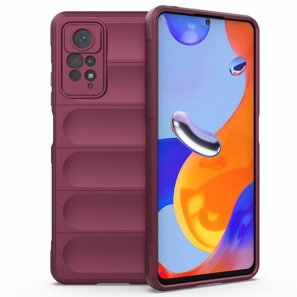Blødt grebsformet cover til Xiaomi Redmi Note 11 Pro 5G / Xiaomi Redmi Note 11 Pro - Rød