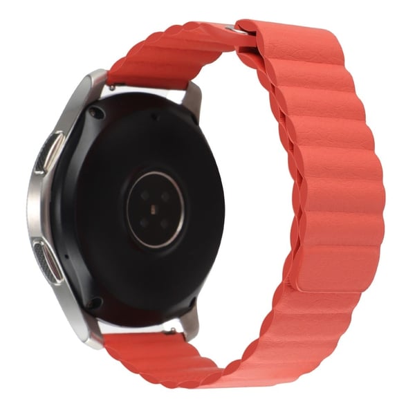 20mm Universal urrem i ægte læder - Orange 20mm Universal urrem i ægte læder - Orange