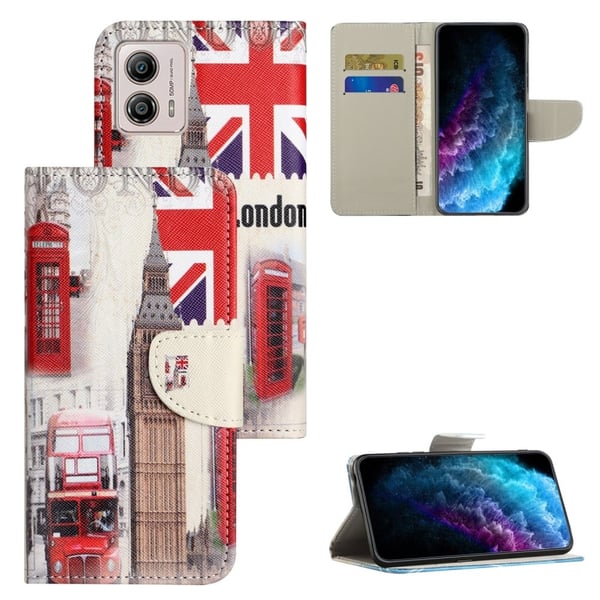 Wonderland Motorola Moto G73 Flippetui - London Big Ben