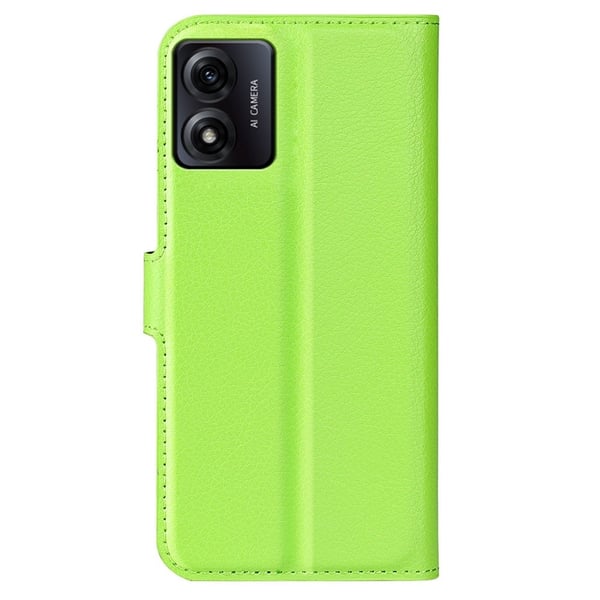 Classic Motorola Moto E13 Flippetui - Grønn