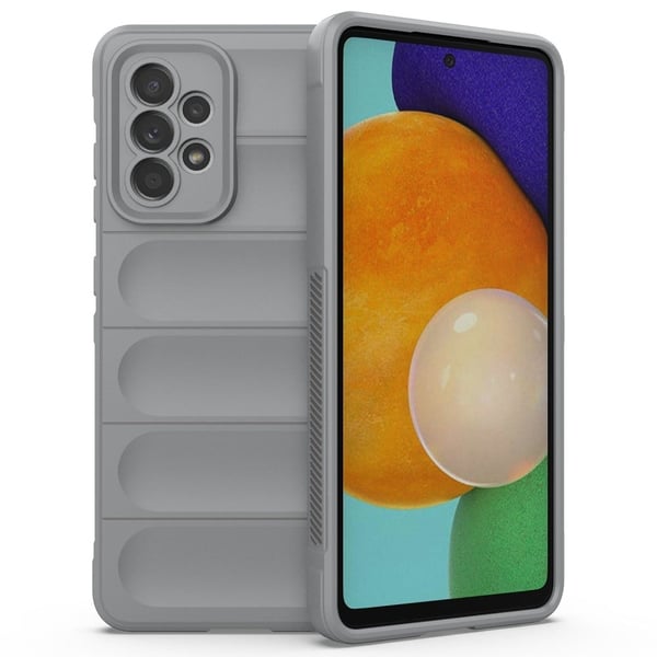 Deksel med mykt grep for Samsung Galaxy A52s 5G / Samsung Galaxy A52 5G / Samsung Galaxy A52 - Lysegrå