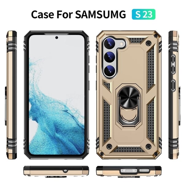 Bofink Combat Samsung Galaxy S23 Suojakotelo - Kulta