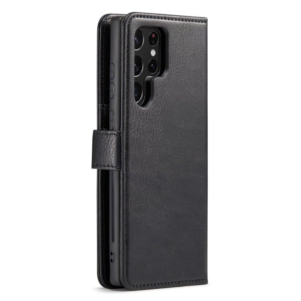 DG.Ming Samsung Galaxy S23 Ultra 2-in-1 Pung Etui - Sort