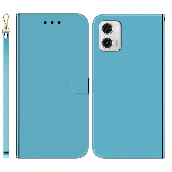 Mirror Motorola Moto G73 Flippetui - Blå