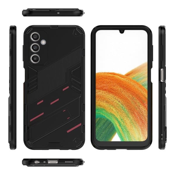 Støtsikkert hybriddeksel for Samsung Galaxy A24 4G - Svart